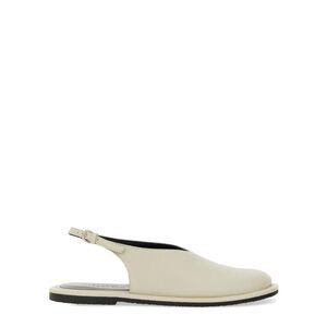 STUDIO NICHOLSON Women's Leather Slingback Flats Women WHITE Sandals
